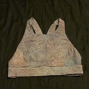 High cut low impact lululemon bra top